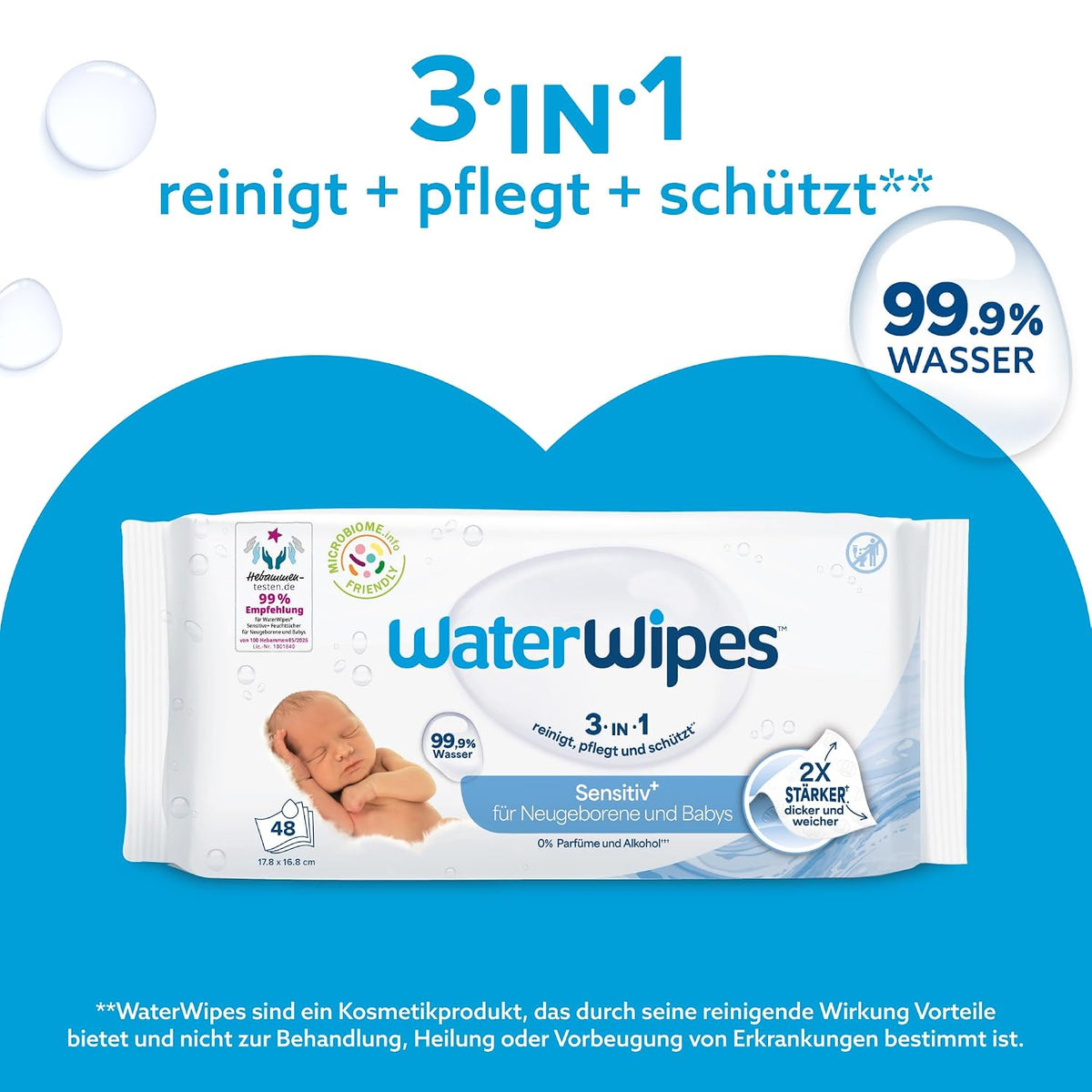 WaterWipes Original Baby Wipes – Produktdetail PT02
