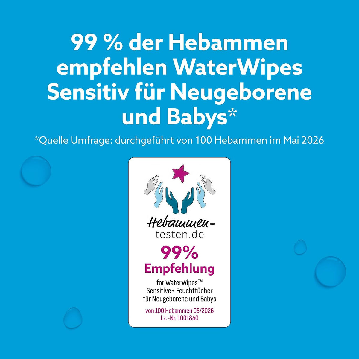 WaterWipes Original Baby Wipes – Produktdetail PT03