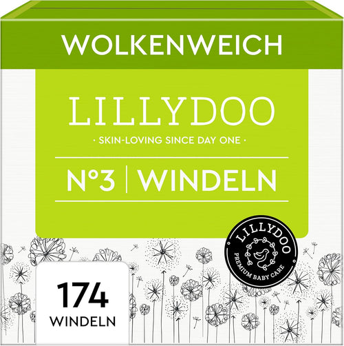 LILLYDOO Hautfreundliche Windeln – Packungsansicht