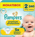 Pampers Premium Protection, Größe 2, 240 Stück – Produktverpackung